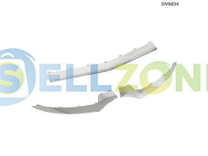 Ρύθμιση χρωμιωμένων λωρίδων αεροτομής για μπροστινό προφυλακτήρα Mercedes CLS W218 AMG – DMb834